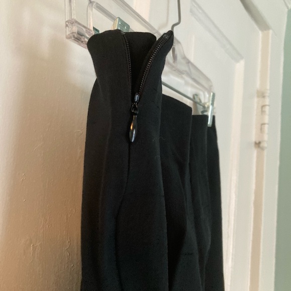 NWT - Charlotte Kellogg Black Silk Pants - Picture 7 of 11